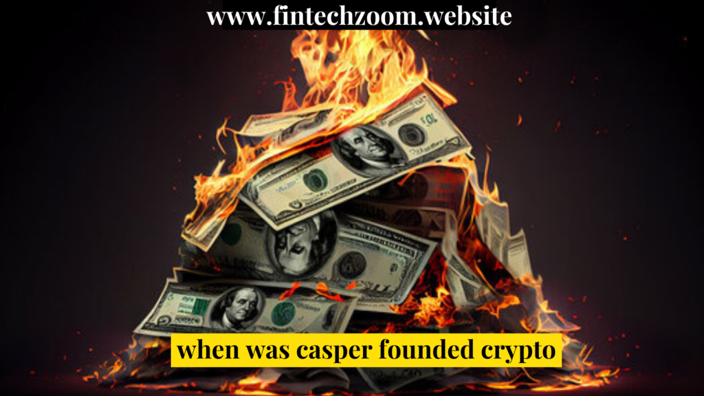 when was casper founded crypto